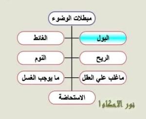 مبطلات الوضوء