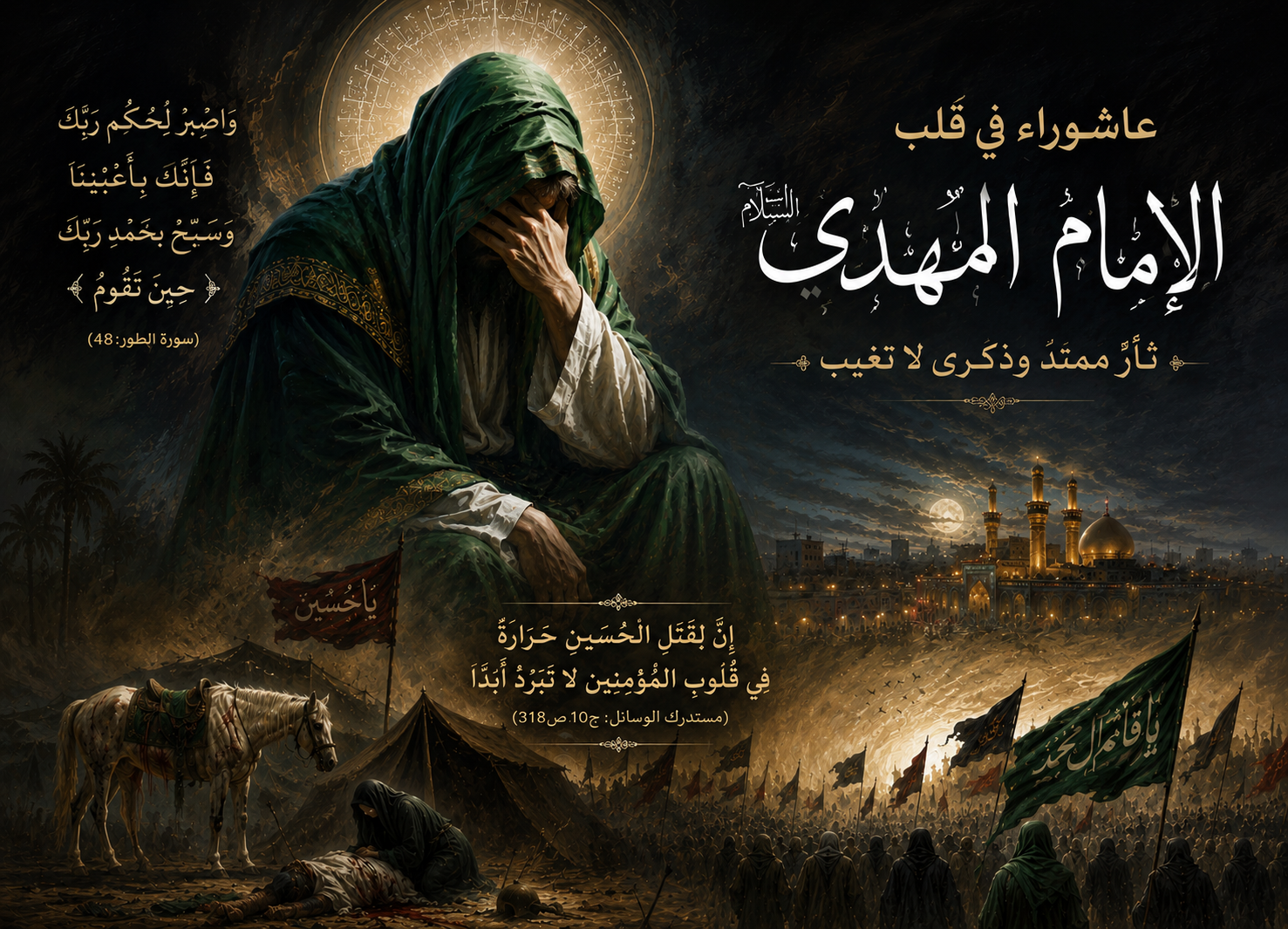 عاشوراء في قلب الإمام المهدي عليه السلام؛ ثأرٌ ممتد وذكرى لا تغيب