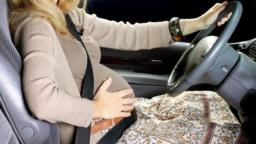 نصائح للمراة الحامل أثناء السياقة
