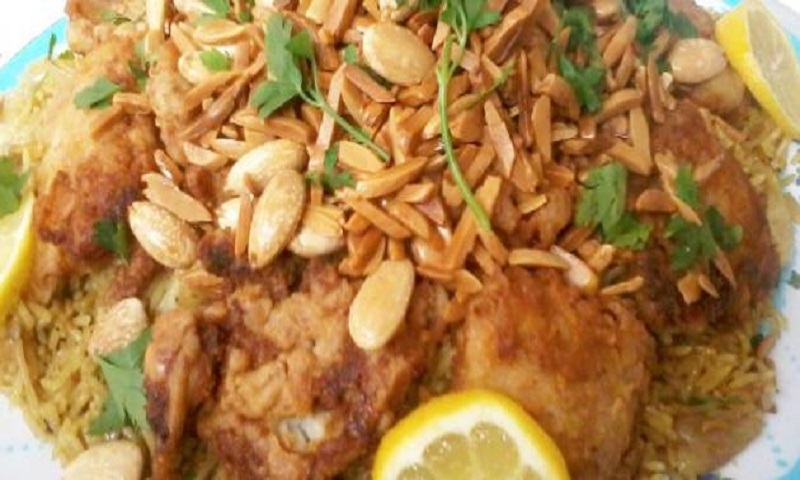 أوزي السمك مع أرز صيادية