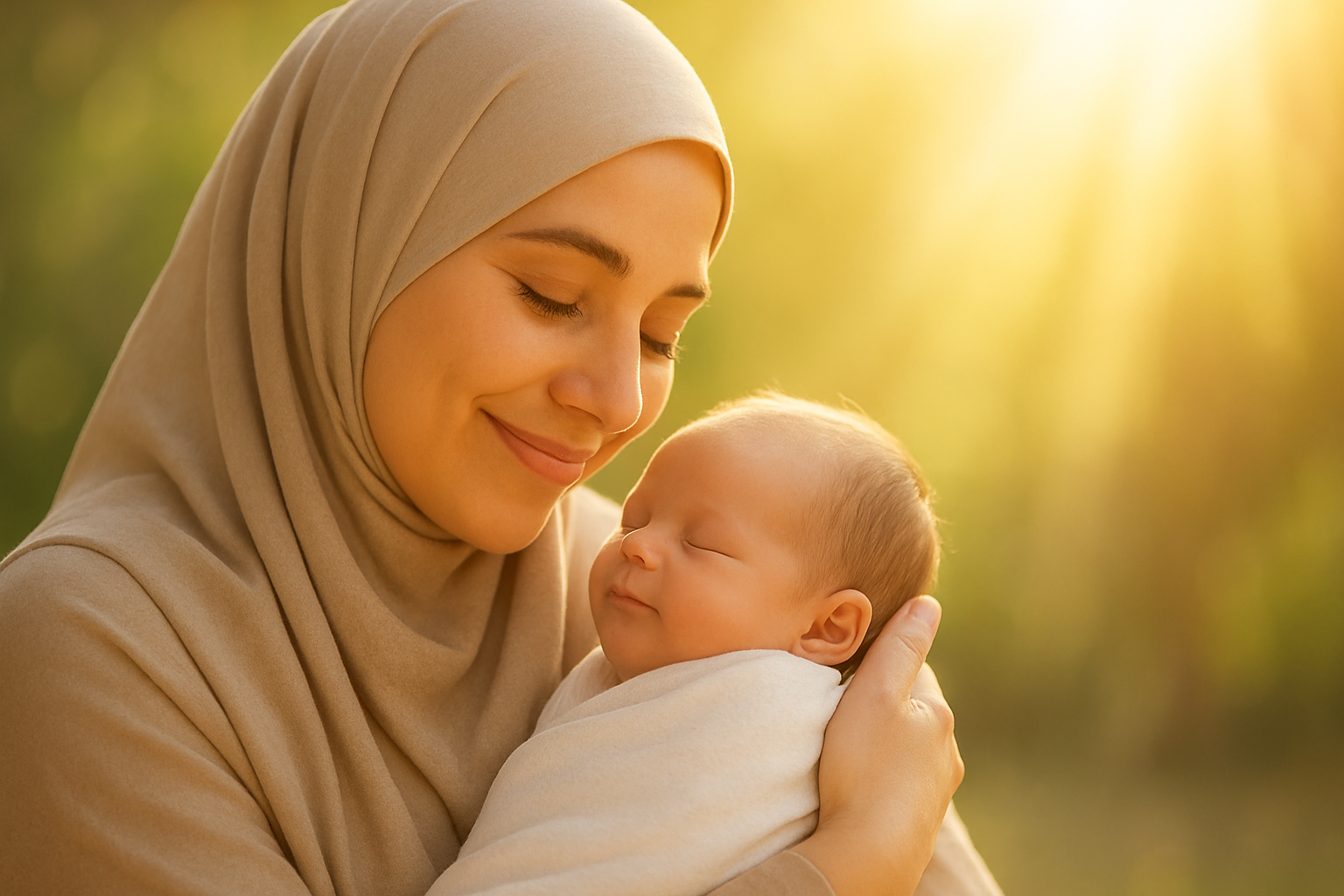 الأمّ في القرآن والحديث: جنة الرحمة ومدرسة الإيمان
