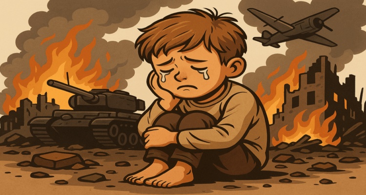 ما الذي يجب فعله حيال خوف الأطفال من فقدان الوالدين في زمن الحرب؟