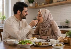 يُثاب الرومانس بين الزوجين